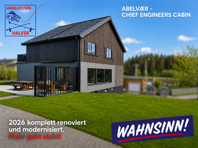 Abelvær Chief Engineers Cabin Angelreisen Halver Abelvær Chief Engineers Cabin Angelreisen Halver